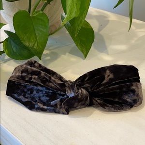 Velour headband